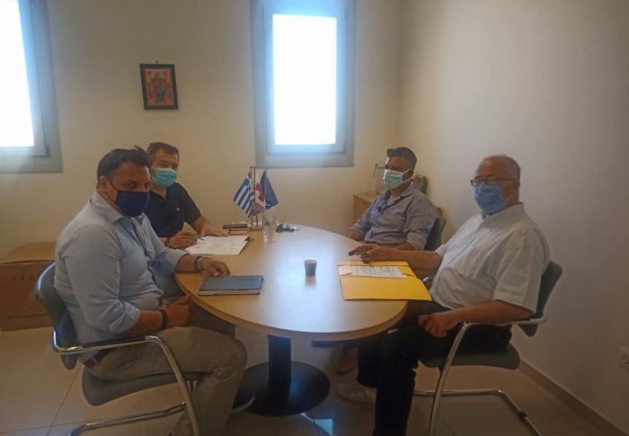 Συναντήσεις της Θηραϊκής Πολιτείας για τα θέματα του Γενικού Νοσοκομείου Θήρας.